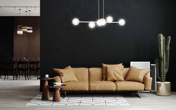 Lampa wisząca Emibig ROSSI 6 WH MIODOWY 879/6