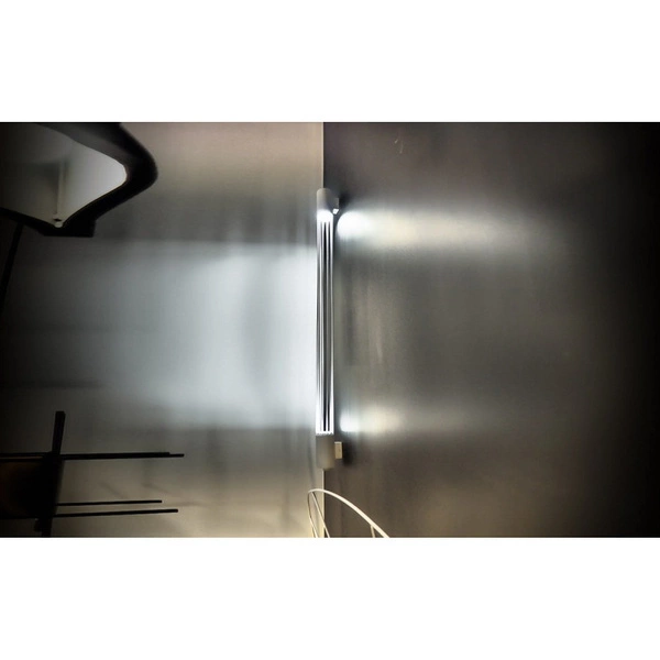 Kinkiet VALO TH.009CZ, czarny, 1x14W T8 LED, barwa ciepła 3000K