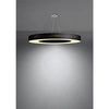 Nowoczesna lampa wisząca SATURNO SLIM SL.0798 90 cm czarna 8xE27