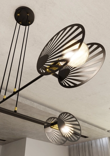 Lampa wisząca Emibig PLAYA 4 Czarny 1146/4