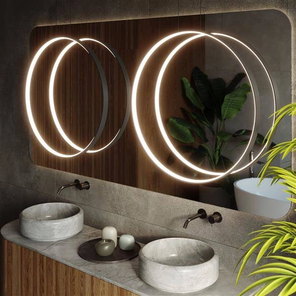 Nowoczesna lampa wisząca RIO 78 LED czarna 50W barwa neutralna 4000K TH.120