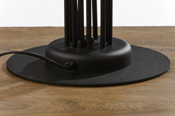 Klasyczna Lampa podłogowa GLORIOSA wys. 160cm 9xG9 14W IP20 | czarny mat