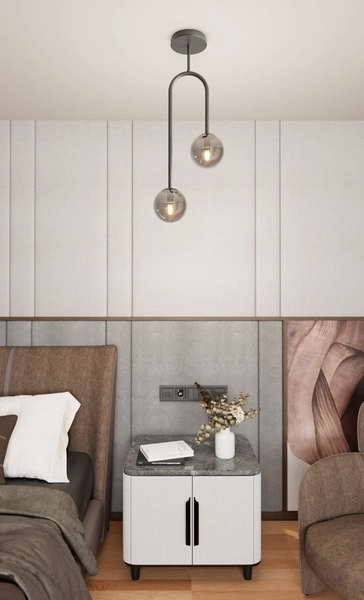 Lampa sufitowa Emibig ATRIA 2 BL GRAFIT 1384/2