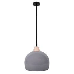 Lampa wisząca MONROE 31-78360 szara 1x60W E27