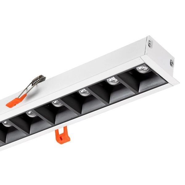 Oprawa LED podtynkowa ALLDAY INSPIRE IN 930 3000K 30W 50° 112cm | czarno-biały