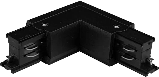 8010 ŁĄCZNIK KĄTOWY TRÓJOBWODOWY CZARNY