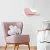 Kinkiet dziecięcy IQ Kids Bird z półką, 21-85054, różowy, 5W LED, barwa neutralna 4000K