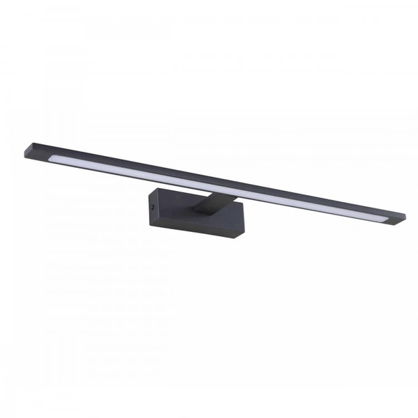 Kinkiet łazienkowy ISLA czarny z IP44 3000K