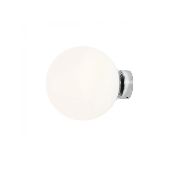 Aldex Kinkiet BALL 1076C4_M, 20 cm, chrom/biały, 1x60W E27