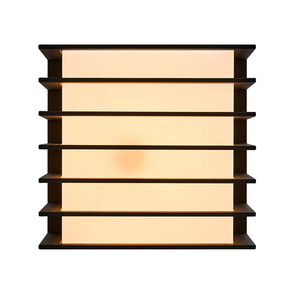 Kinkiet FLUCTUS E27 15W Metal | Czarny