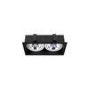 Lampa wpuszczana dwupunktowa MOD BLACK 9416