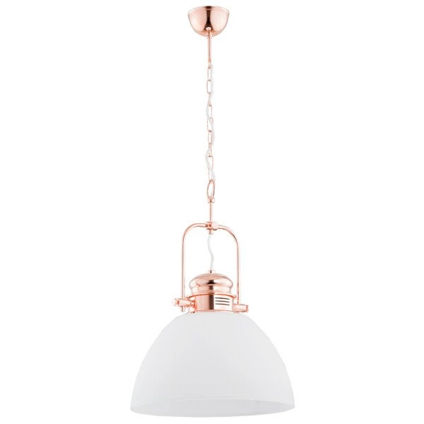 Lampa wisząca nad stół Inez Copper śr. 39cm