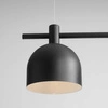 Aldex Lampa wisząca BERYL 2, 976H1, czarna, 2x60W E27