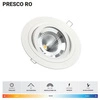 Oprawa wpuszczana PRESCO RO 21W ciepła 3000K śr. 18cm