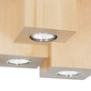 Wooddream Kwadratowa Lampa Sufitowa 3xGU10 Max.6W Drewno Brzozowe 2076360