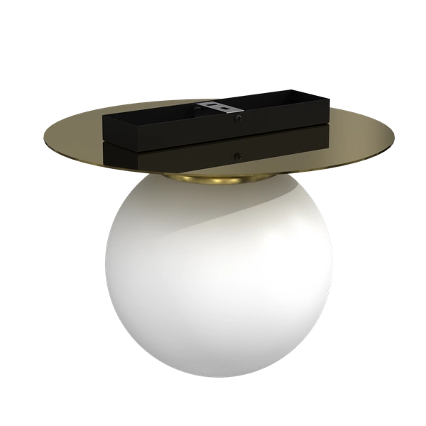 Lampa sufitowa PLATO, MLP7967, złoty/biały, 1x40W E14