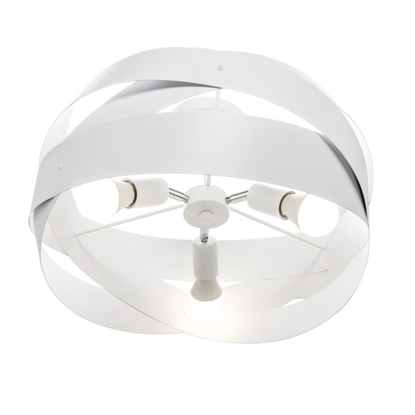 1115 LAMPA SUFITOWA TORNADO 50 CM BIAŁA/WHITE
