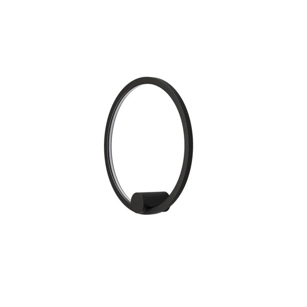 Kinkiet Ringa S 1xLED czarny WL0116-S-BK