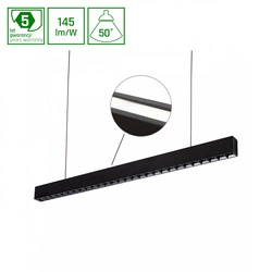 ALLDAY INSPIRE TWO SIDES DARK LIGHT 50st CZARNY 830 76W 230V 1680mm CZARNY DALI