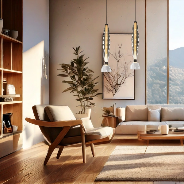 Lampa wisząca LUCCO smoked 18W