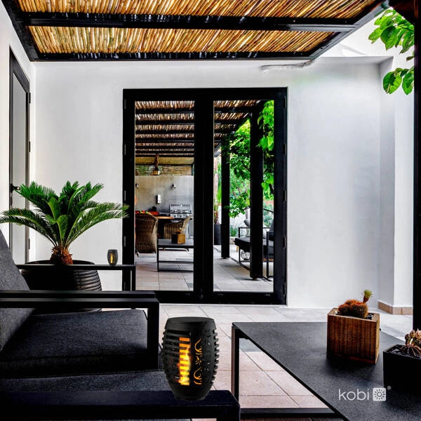 Solarna pochodnia ogrodowa LED SPARKLE 0,12W wbijana imitacja płomienia