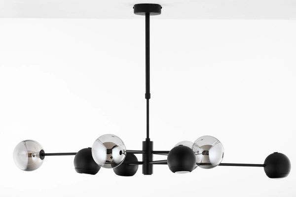 Nowoczesny Żyrandol MOKA wys. 47-69cm 4xG9 4xGU10
14W IP20 | Czarny