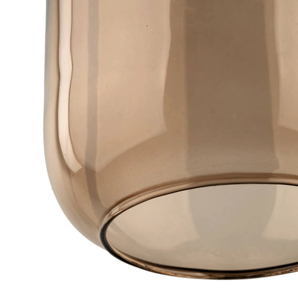 Nowoczesna lampa wisząca szklana MARCO GREEN E27 wys, 125cm | brązowy 3314