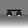 Lampa sufitowa SAVAR 2, czarna, 2x60W E27, SL.1130