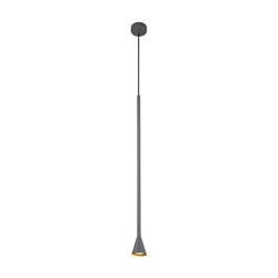 Lampa wisząca TUCSON LEDEA, 50101245, szara, 1x40W GU10
