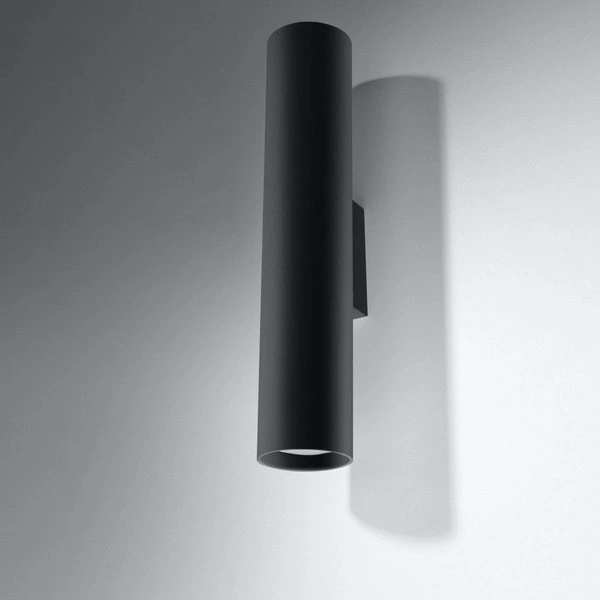 Kinkiet LAGOS 2 Czarny Stal, GU10, 2X40W, SL.0330