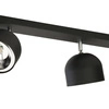 ALTEA BLACK LAMPA SUFITOWA 4 PŁ + ŻARÓWKI 6521