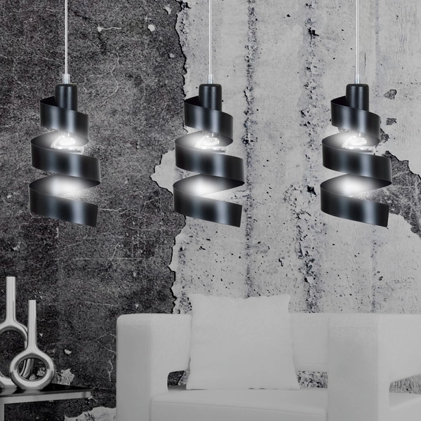 Lampa wisząca Emibig SAGA 3 Czarny 352/3