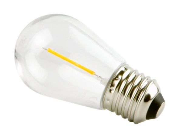 Żarówka LEDOM FILAMENT E27 ST45 220-240V 1W 50lm 2700K biała ciepła