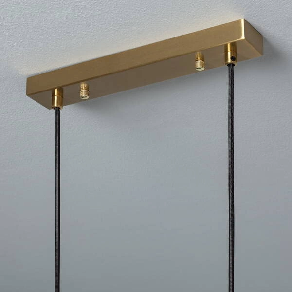 Lampa Wisząca złota szklane kule Abruzzo Conte 6xE27 85cm