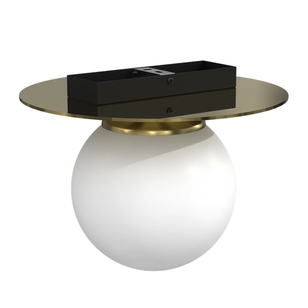 Lampa sufitowa PLATO, MLP7968, biały/złoty, 1x40W E14