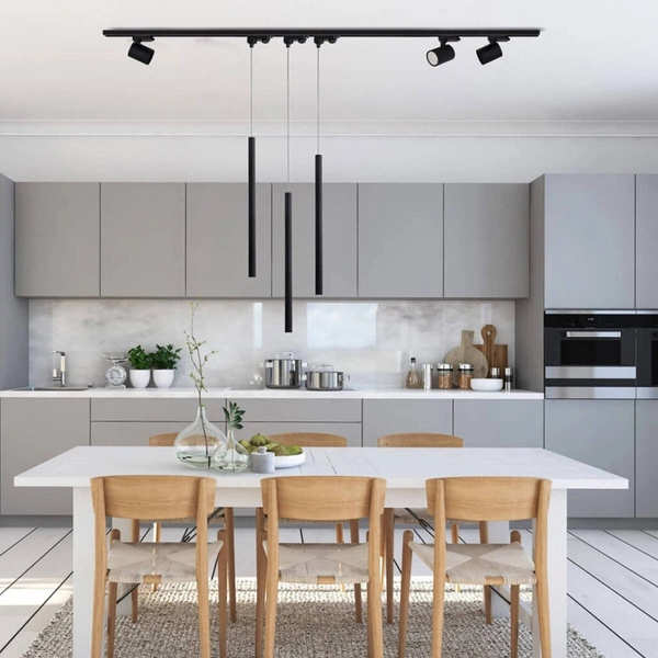 Reflektor do szynoprzewodu Snow 3F, czarny, 1x50W GU10