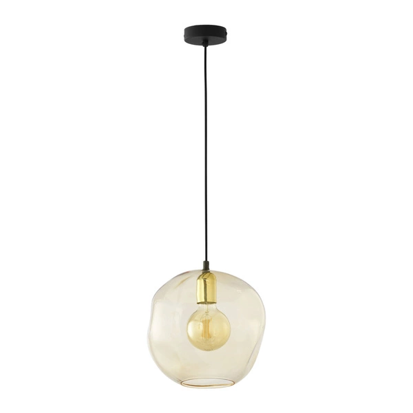 Nowoczesna lampa wisząca bursztynowa SOL 3368 3368
