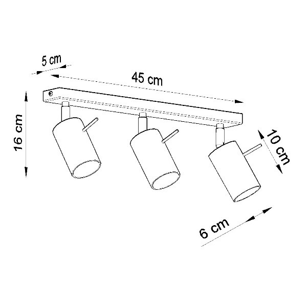 Plafon RING 3 chrom SL.0729