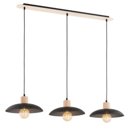 Lampa wisząca Emibig KOBE 3 Czarny 1318/3
