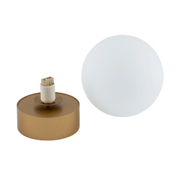 Lampa sufitowa KIER S GOLD śr. 12cm G9 | złoty 10623