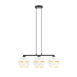 Lampa wisząca Emibig PIANO 3 Biały/GOLD 1182/3