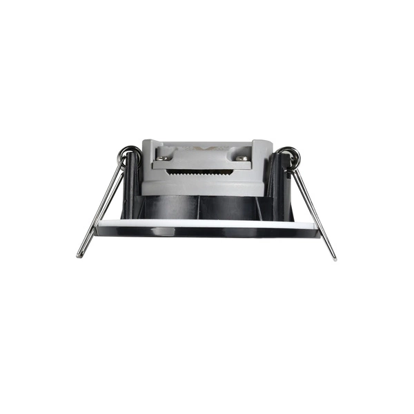 Oprawa wpuszczana LEONIS LED 4000K Biała neutralna Plastik | Szczotkowany nikiel