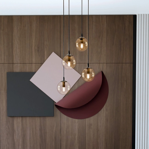 Lampa wisząca Emibig COSMO 4 BL PREMIUM MIODOWY 713/4PREM