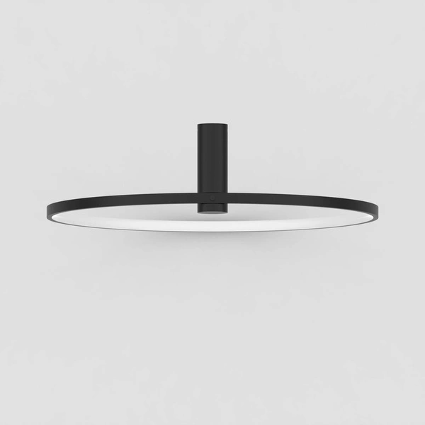 Kinkiet MIRROR, duży, czarny, 50W LED, barwa ciepła 3000K, IP44