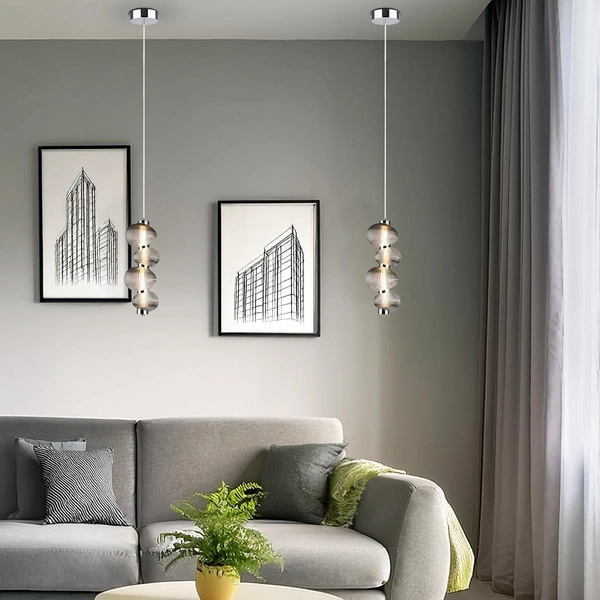 Lampa wisząca BOLLA SMOKED 17W LED