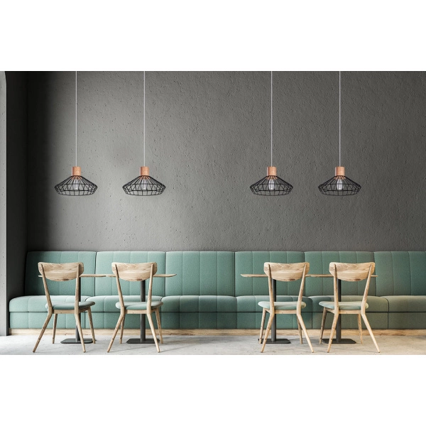 Nowoczesna lampa wisząca LORA SL.0288 1xE27