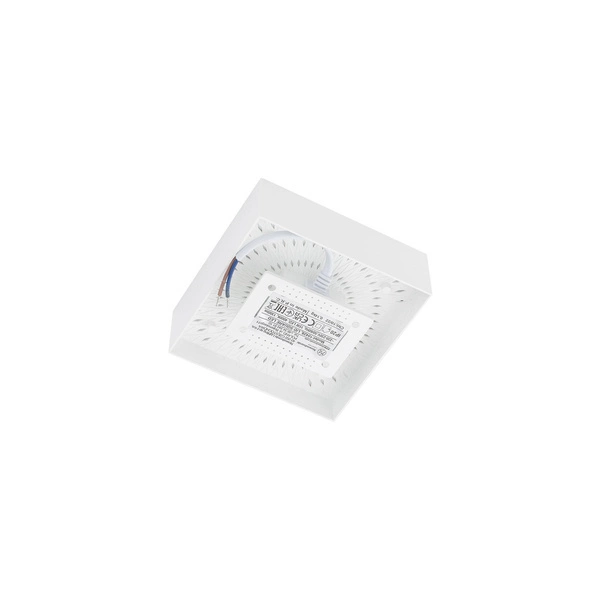 Plafon LID SQUARE LED 11cm 15W barwa ciepła 3000K | biały 10420
