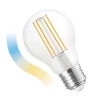 Żarówka LED E27 filament wi-fi GLS COG CLEAR 5W dimm | ściemnialna