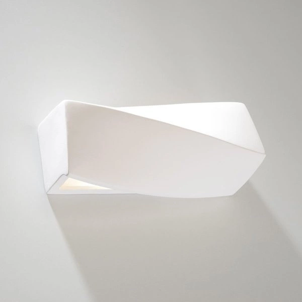 Kinkiet ceramiczny SIGMA MINI SL.0229 biały (może być malowany) 1xE27