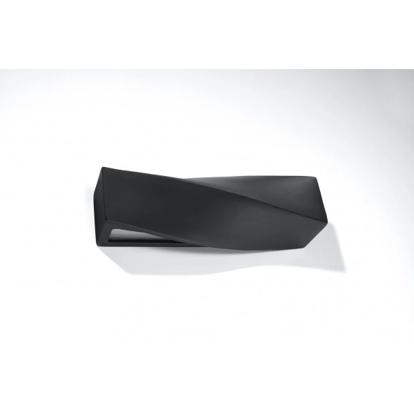 Kinkiet ceramiczny SIGMA SL.0870 czarny 1xE27